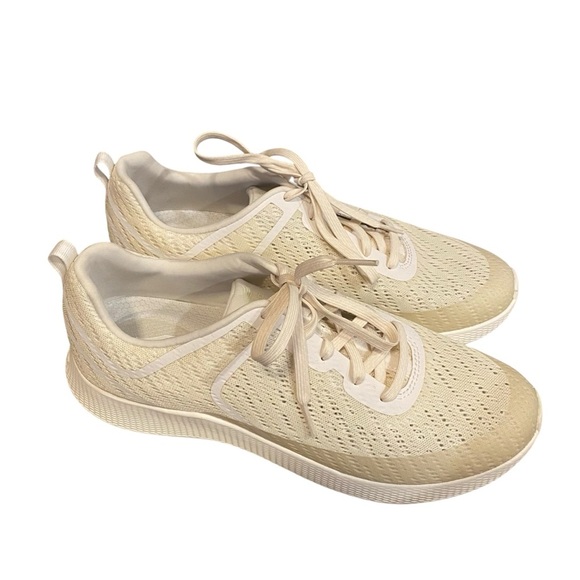 Dansko Sky Women's Cream Sneakers Ivory Lace Up Sz 40 9-9.5 Women’s NEW - Picture 1 of 8